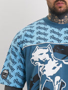 Amstaff Varek T-Shirt Blue - Amstaff Wear