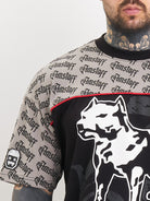 Amstaff Varek T-Shirt Black Grey - Amstaff Wear