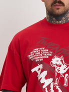 Amstaff Narek T-Shirt Red - Amstaff Wear