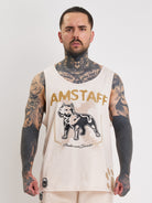 Amstaff Kaldar Tanktop Creamwood - Amstaff Wear