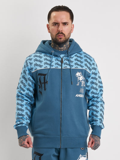 Amstaff Varek Ziphoodie Blue