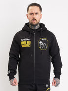 Amstaff Solinor Ziphoodie Black - Amstaff Wear