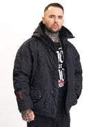 Blood In Blood Out Escudo Winterjacke Black - Amstaff Wear