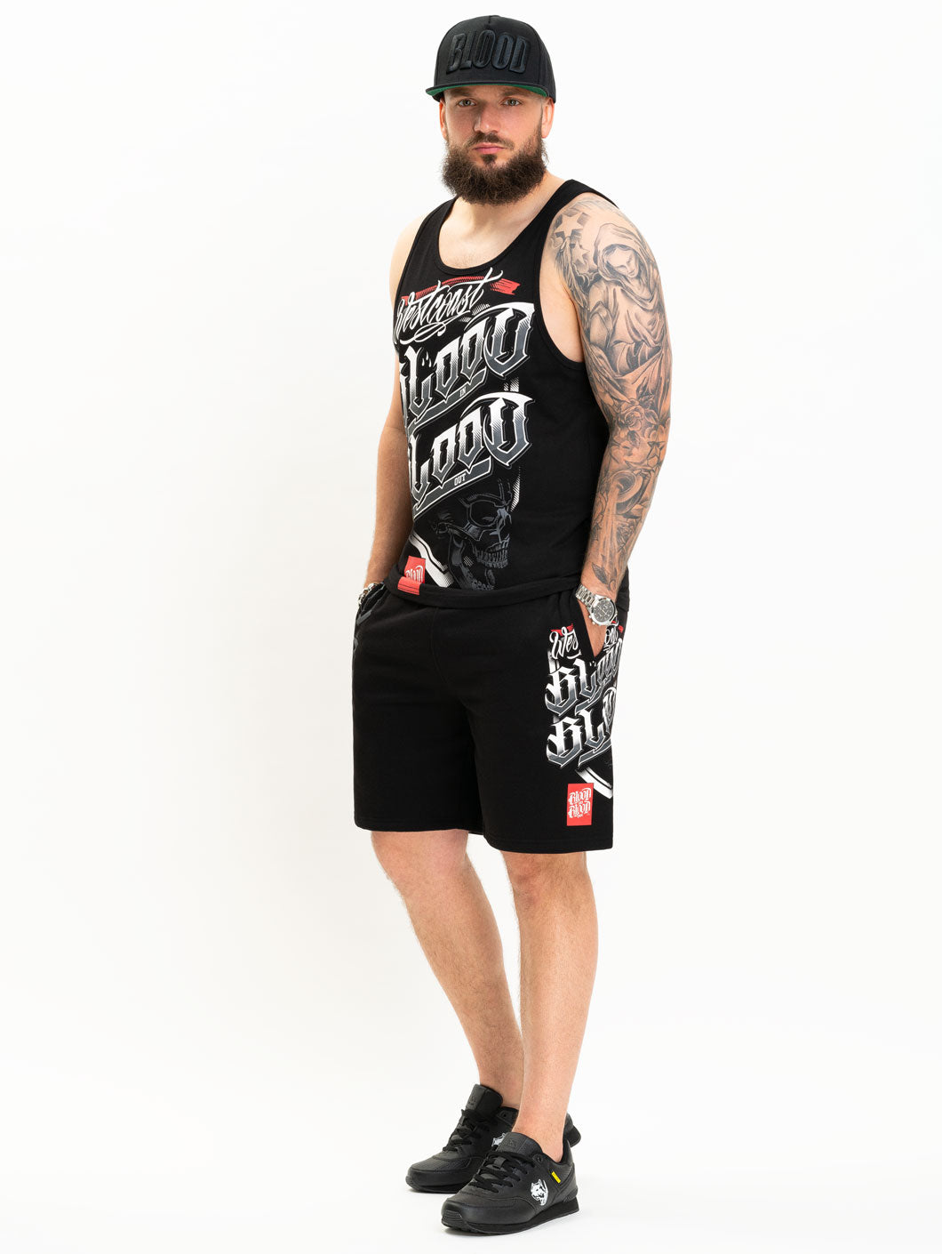 Blood In Blood Out Tatuado Sweatshorts - 2