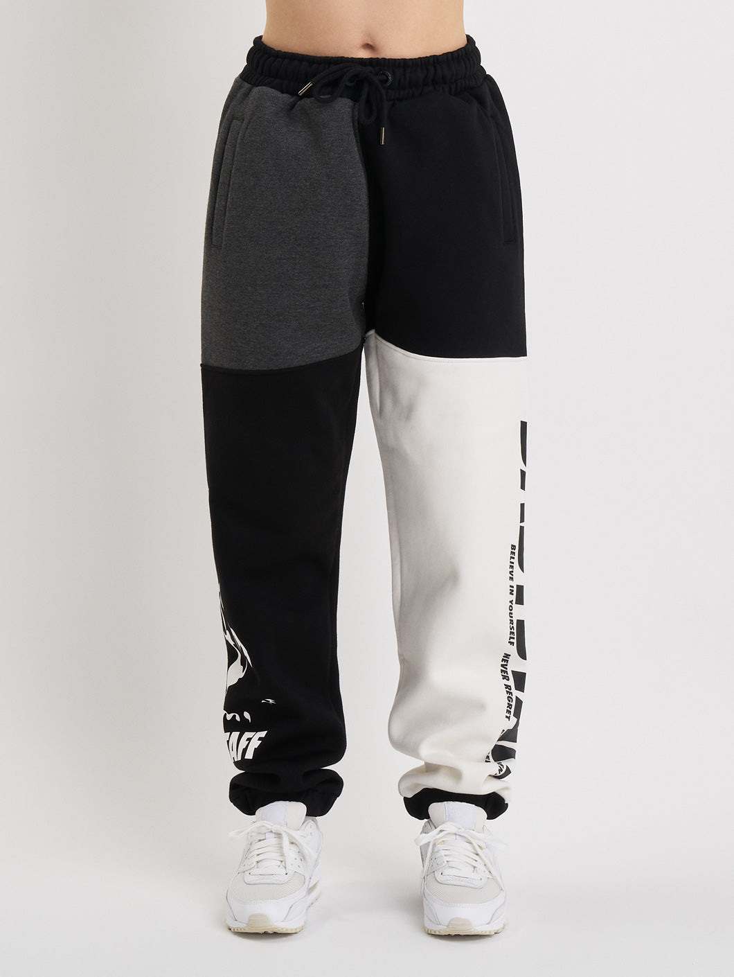 Babystaff Salem Sweatpants Black White S