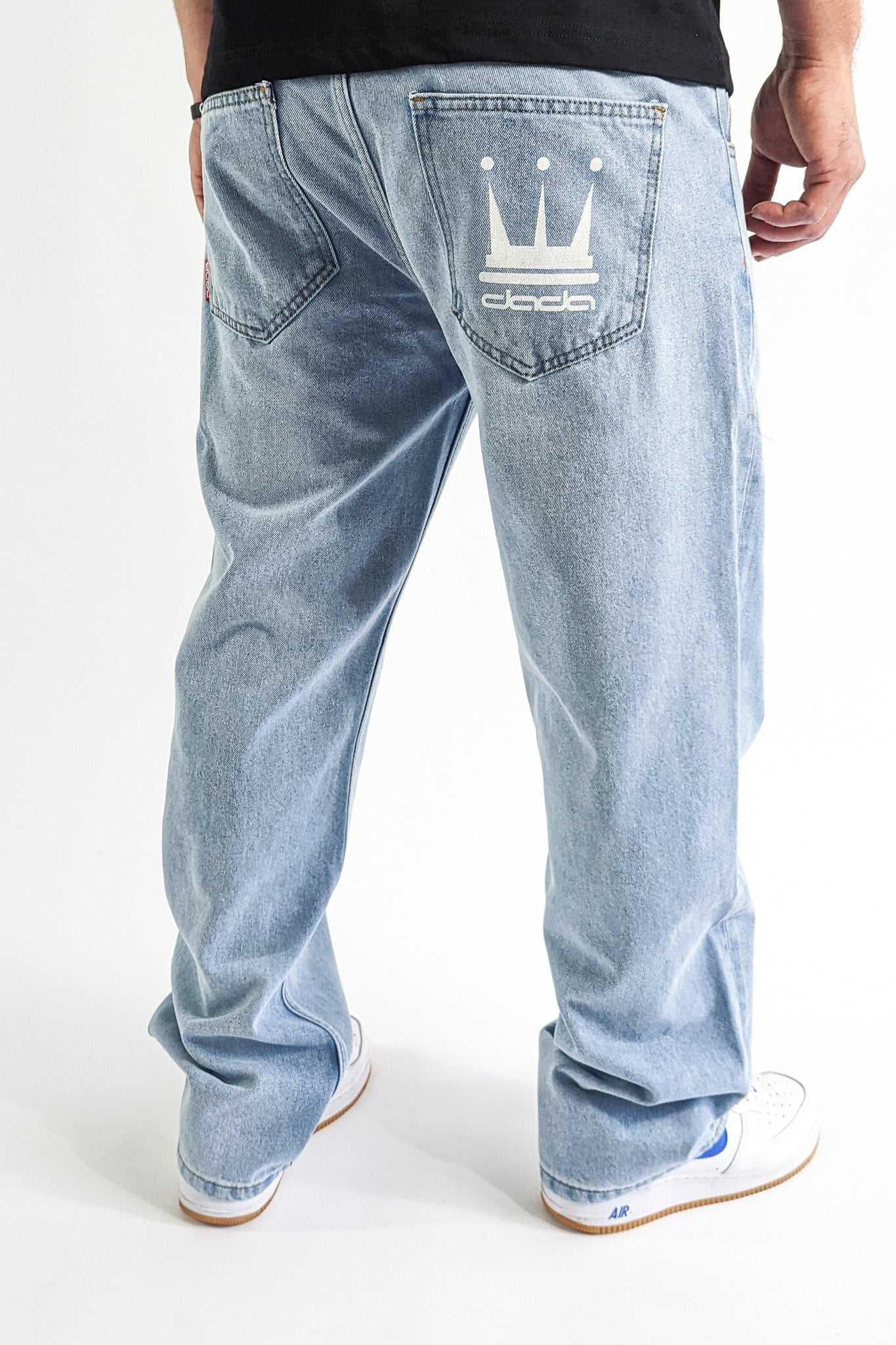 dada supreme minimalist loose fit jeans - 0