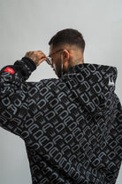 Dada Supreme All Over Zip Hoodie Black - 4