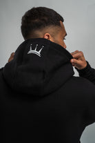 dada supreme signature logo heavy hoodie black - 5