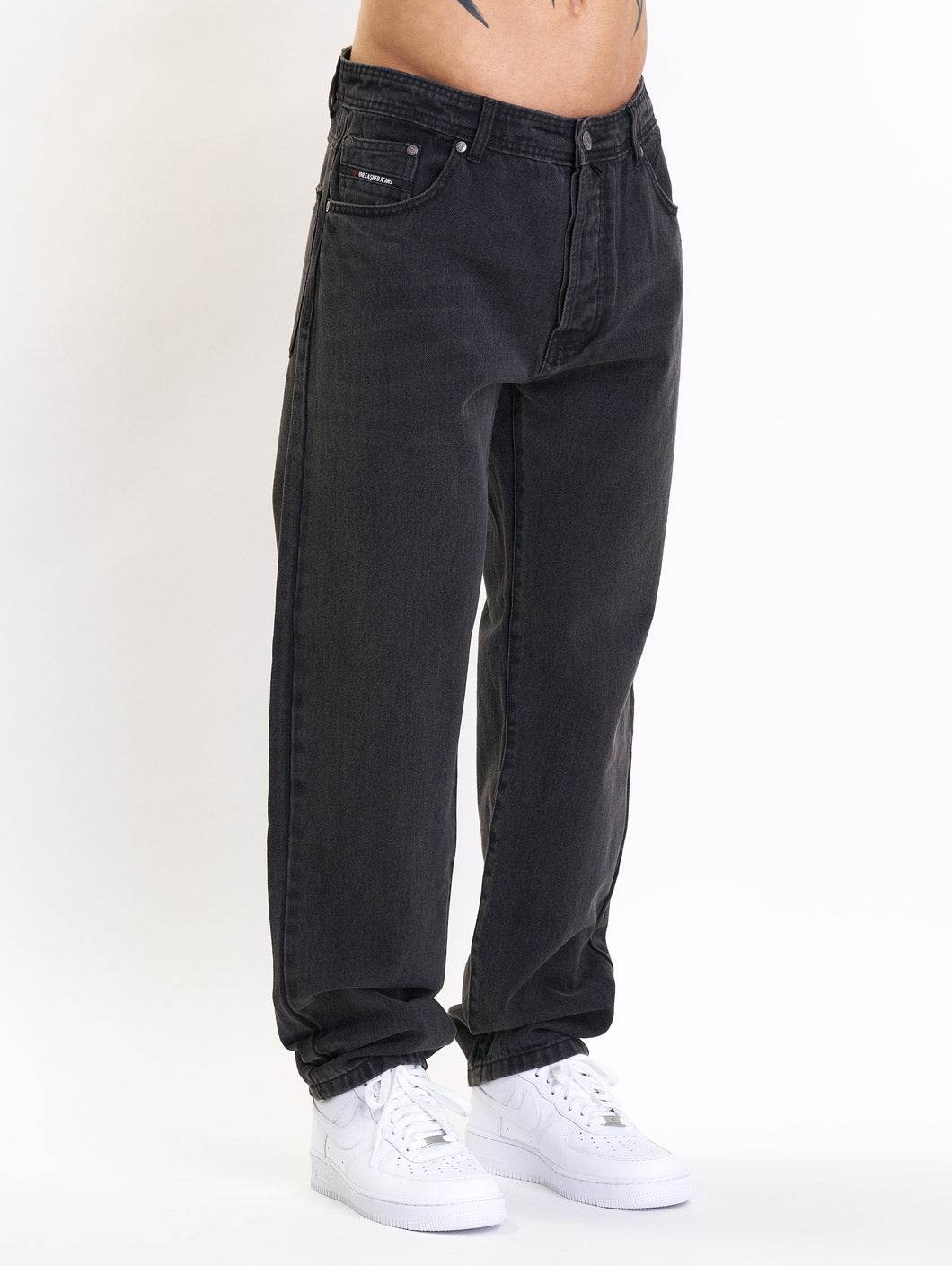 Mox Unleashed Jeans - washed black - Amstaff Wear