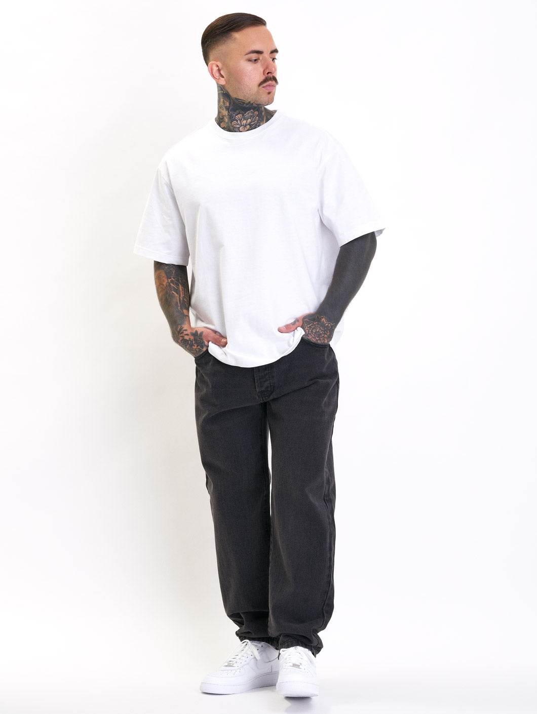 Mox Unleashed Jeans - washed black - Amstaff Wear