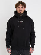 whoshotya ethereal heavy oversize hoodie black - 2