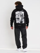Who Shot Ya? Ethereal Heavy Oversize Hoodie Black