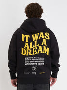Who Shot Ya? Dreamerz Heavy Oversize Hoodie Black 2XL