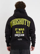 Whoshotya Toxigen Heavy Oversize Hoodie Black - Amstaff Wear