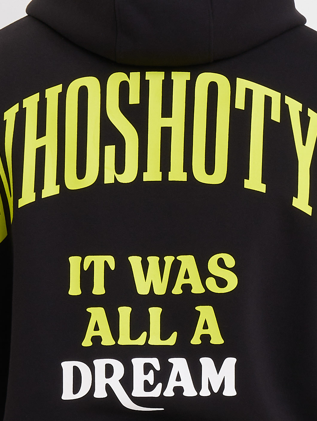 Who Shot Ya? Toxigen Heavy Oversize Hoodie Black