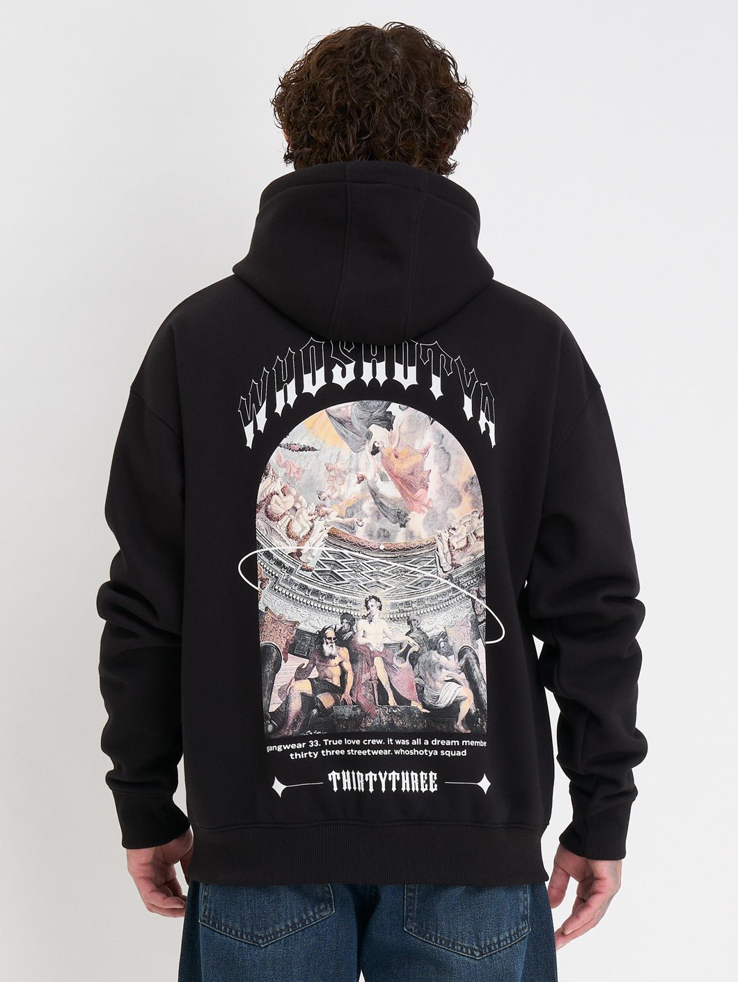 whoshotya legacian heavy oversize hoodie black - 4