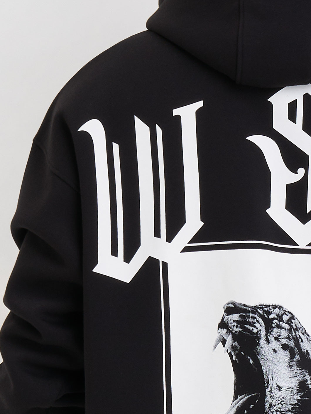 Who Shot Ya? Swiftclaw Heavy Oversize Hoodie Black