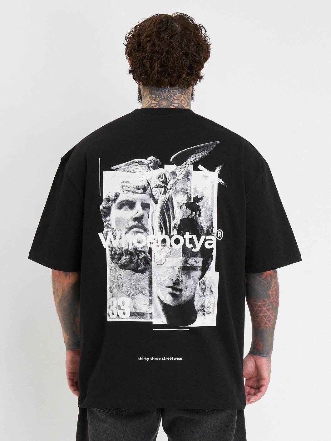 Who Shot Ya? Ethereal Oversize T-Shirt Black XL