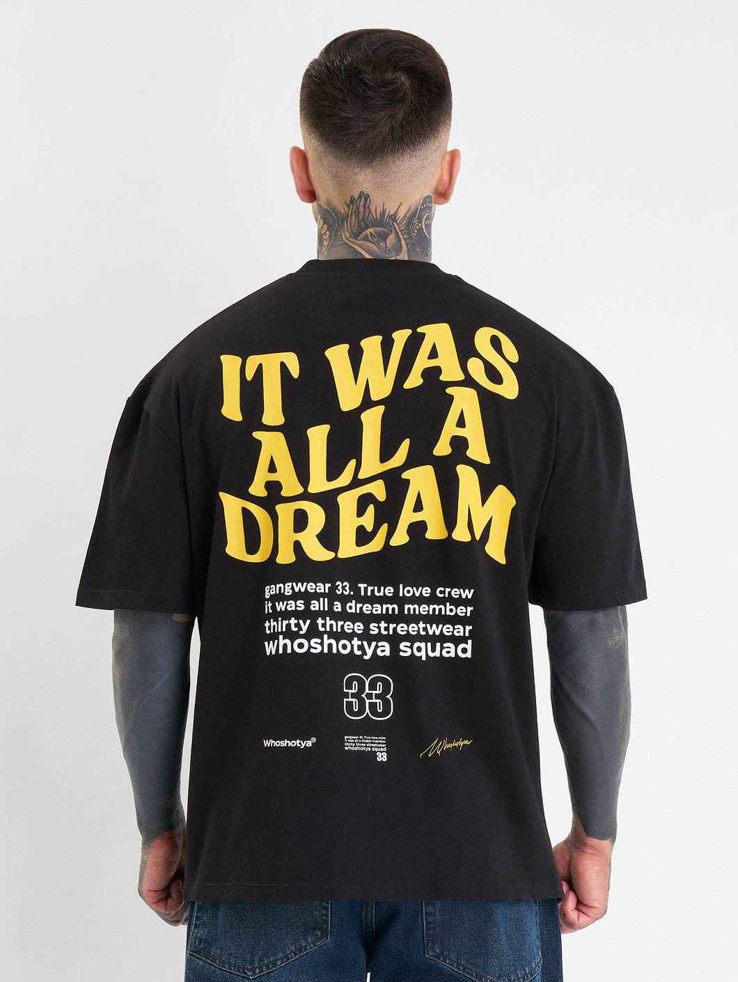 Who Shot Ya? Dreamerz Oversize T-Shirt Black M