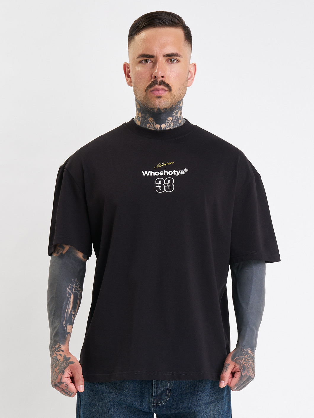 Who Shot Ya? Dreamerz Oversize T-Shirt Black