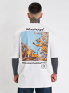 whoshotya feralith oversize t-shirt white - 5