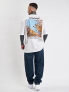 Who Shot Ya? Feralith Oversize T-Shirt White