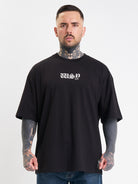 whoshotya matria oversize t-shirt black - 3