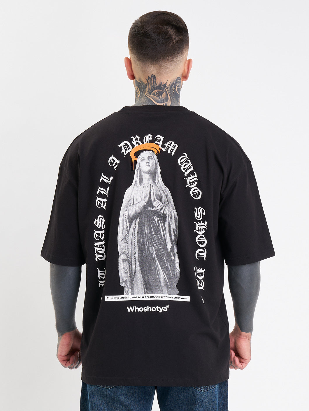 Who Shot Ya? Matria Oversize T-Shirt Black 2XL