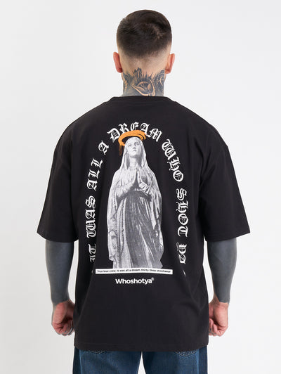 Who Shot Ya? Matria Oversize T-Shirt Black