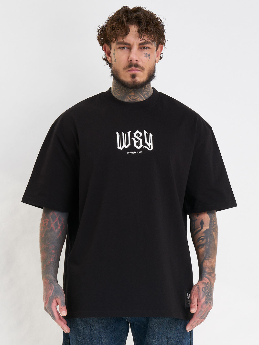 Who Shot Ya? Swiftclaw Oversize T-Shirt Black