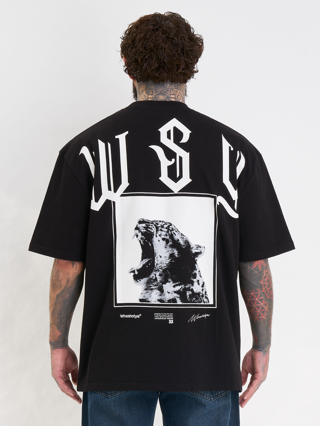 Who Shot Ya? Swiftclaw Oversize T-Shirt Black 2XL