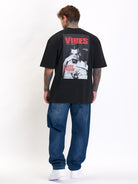 Vibes Oversize T-Shirt Black