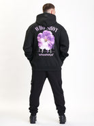 flower oversized hoodie - 1