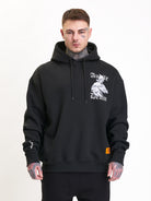 audite deum oversized hoodie - 3