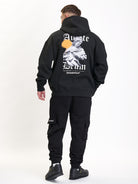 Audite Deum Oversized Hoodie Black