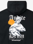 Audite Deum Oversized Hoodie Black