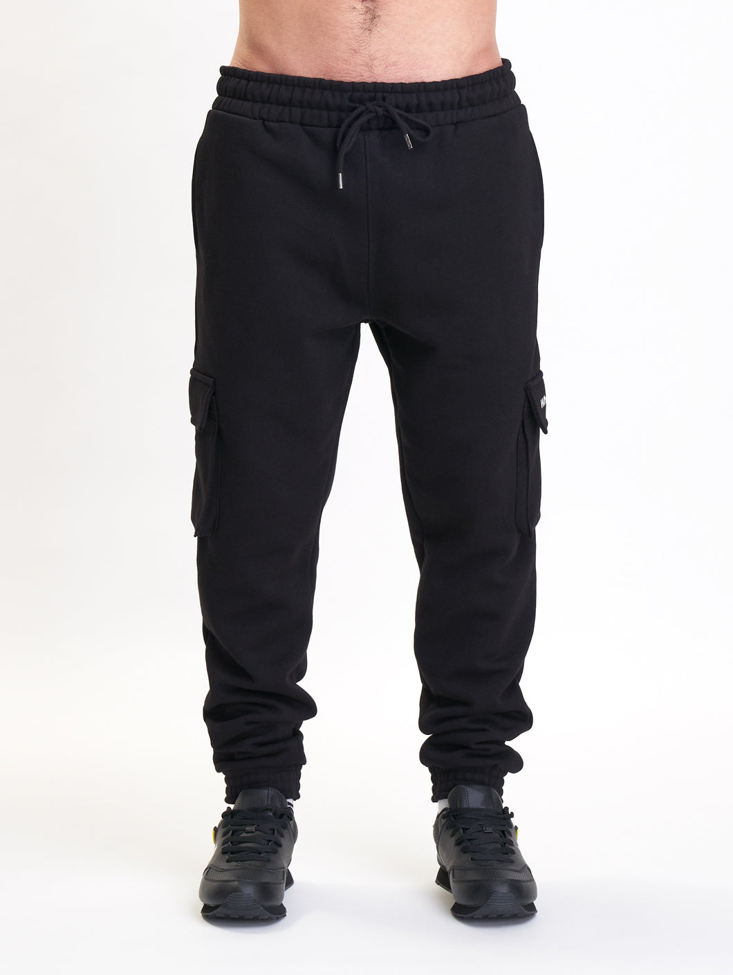 Who Shot Ya? Classic Cargo Pants Black