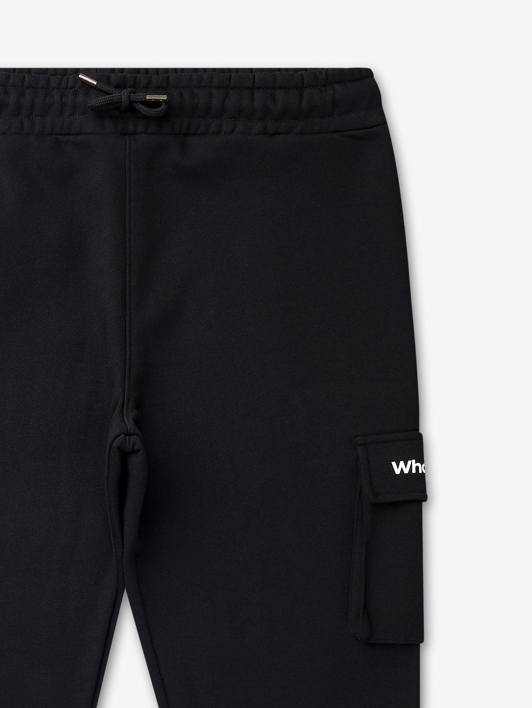 Who Shot Ya? Classic Cargo Pants Black