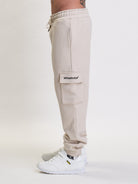 Whoshotya Classic Cargo Pants Light Beige