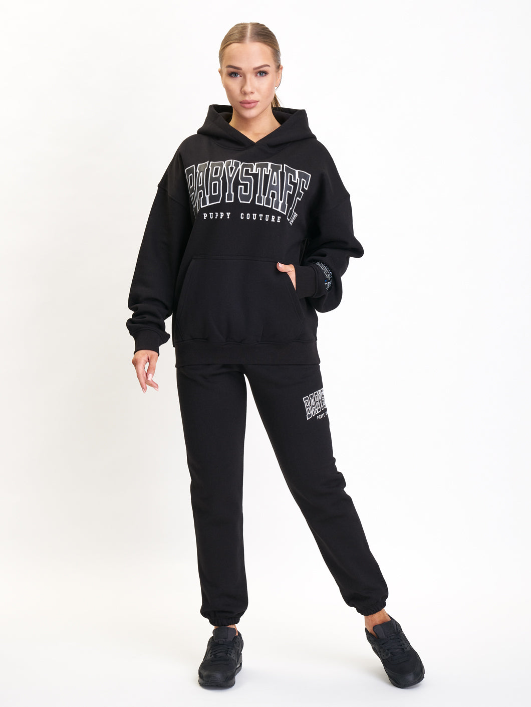 Babystaff College Oversize Hoodie Black - 0