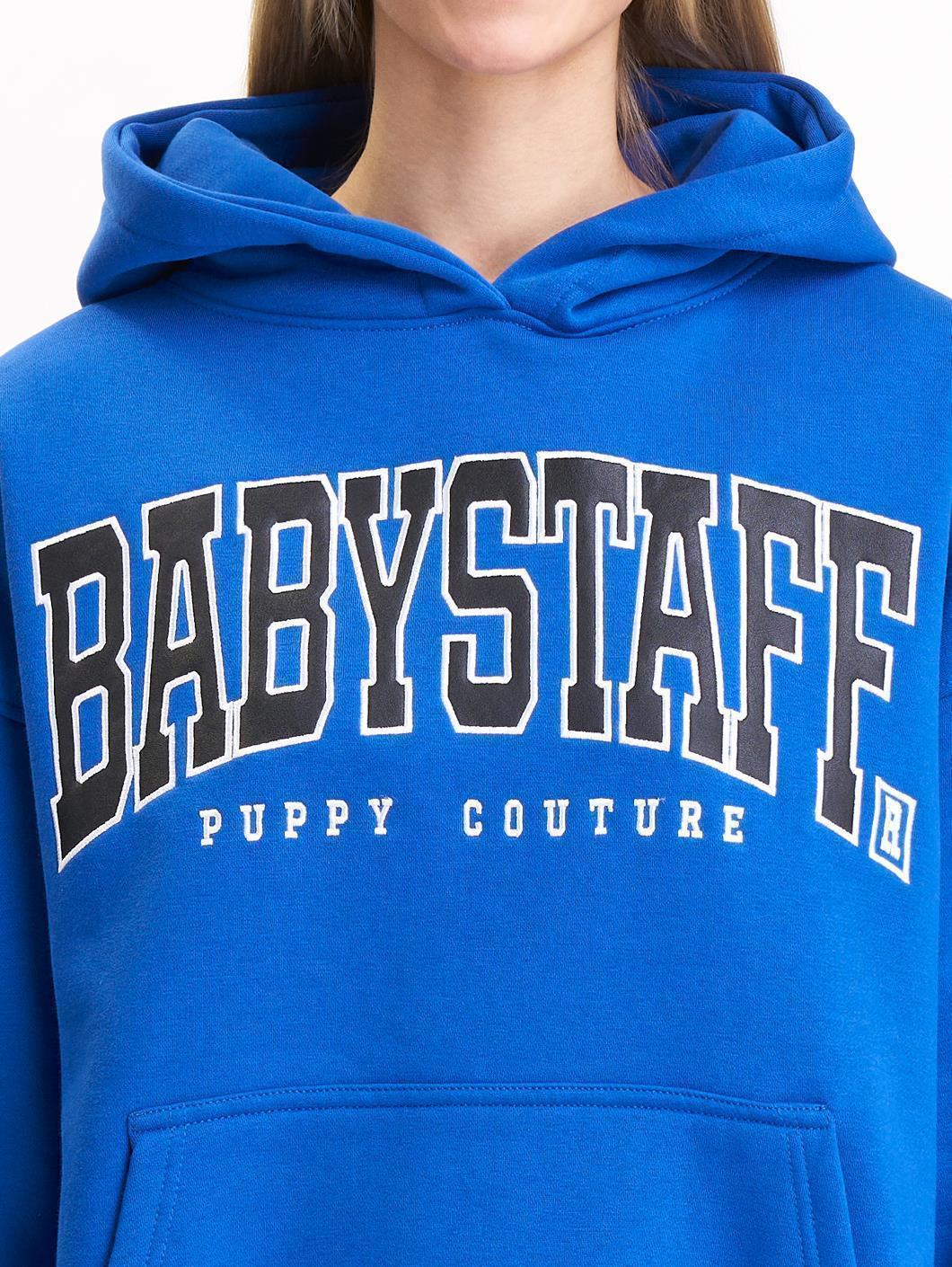 Babystaff College Oversize Hoodie Blue - 3