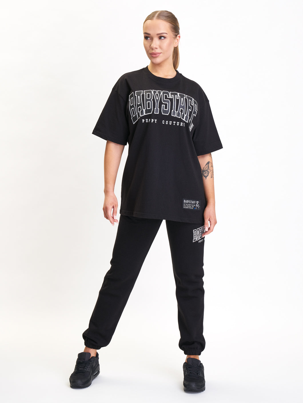 Babystaff College Oversize T-Shirt Black - 0